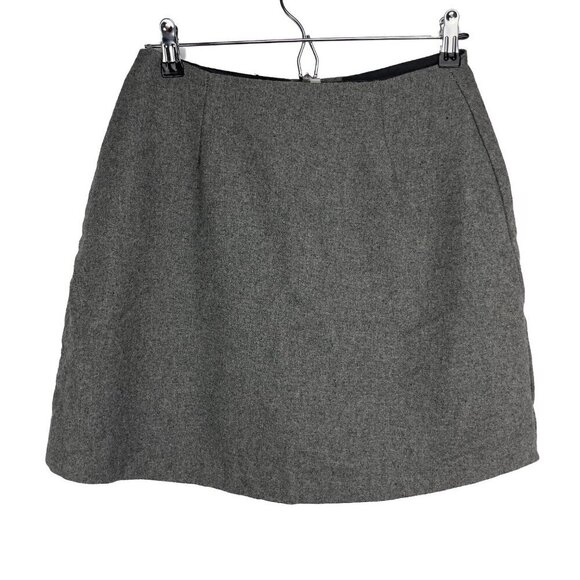 EQUIPEMENT MILITAIRE Academia Pockets Button Up Grey Contemporary Mini Skirt 34 - Picture 2 of 6